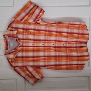 Columbia Omni-Wick advanced evaporation men's short sleeve shirt sz L